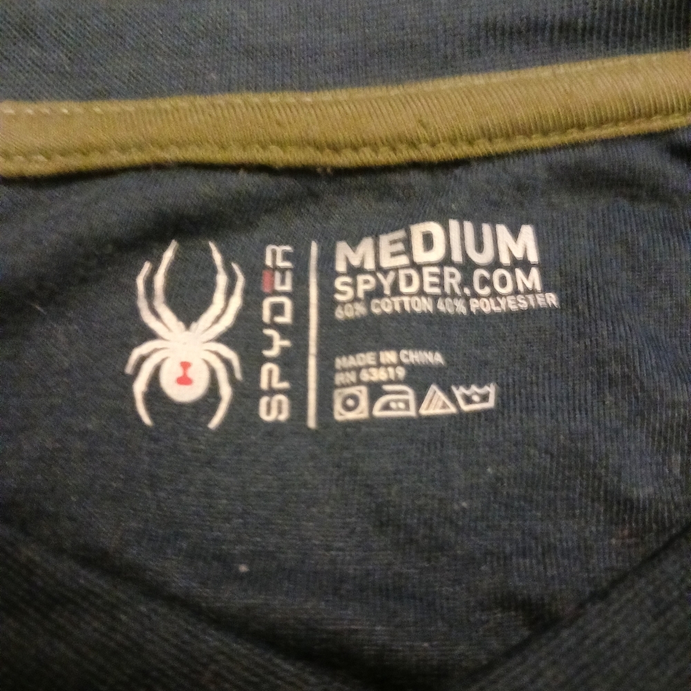 Spyder longsleeve button shirt